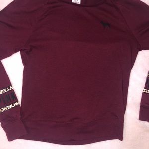 Pink long sleeve tee